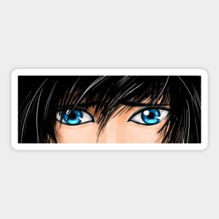 Blue Eyes Sticker